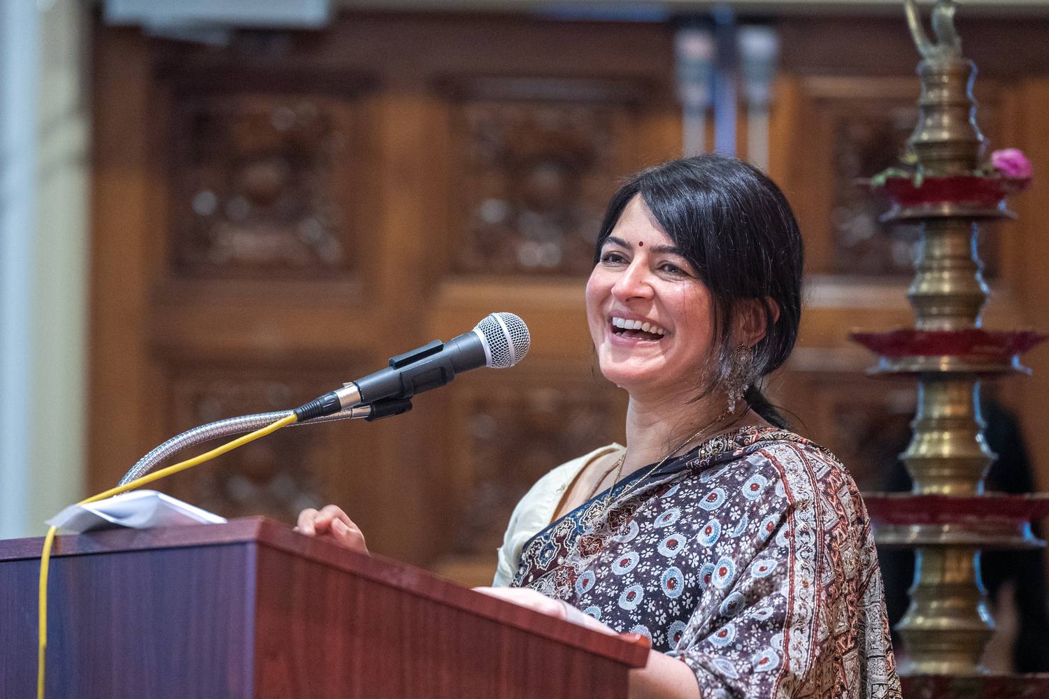 Mrs. Neha Patel speaking